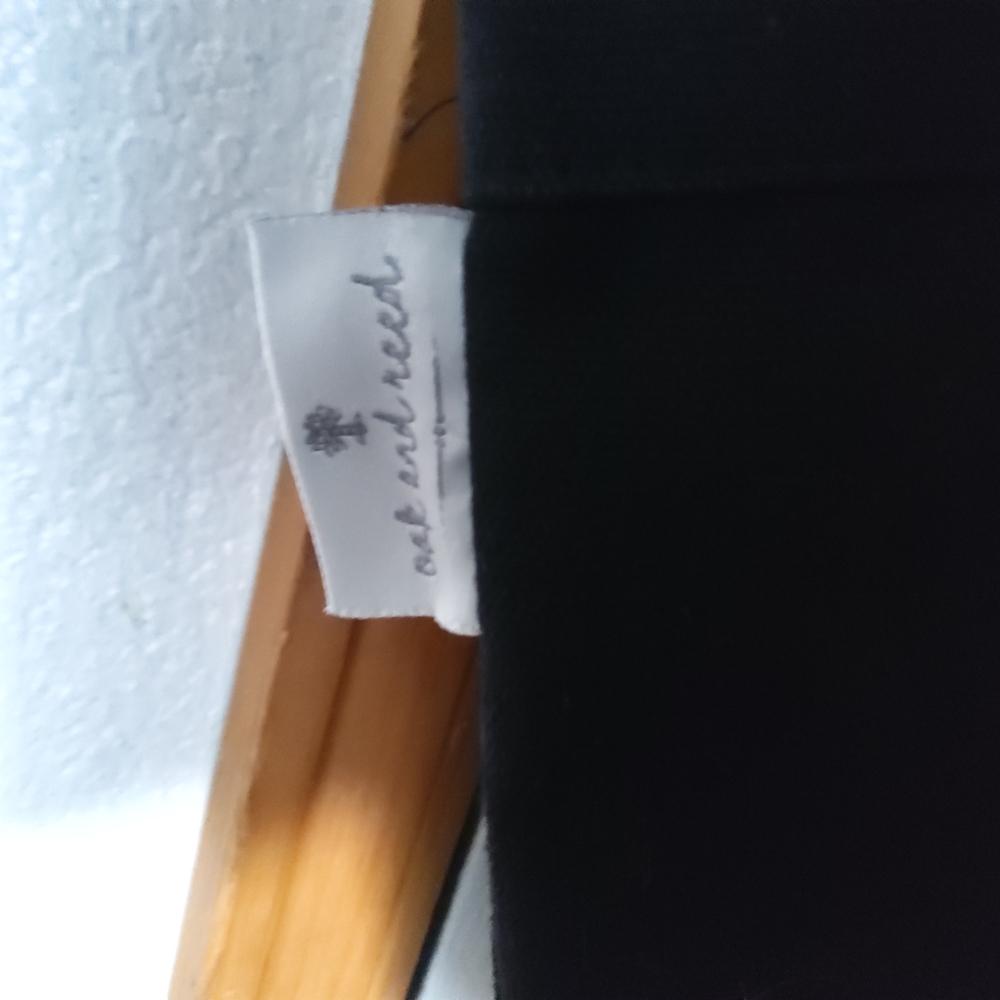 USED Oak and Reed Black Cotton Canvas Retreat Yoga Tote Firm Price - Picture 4 of 5